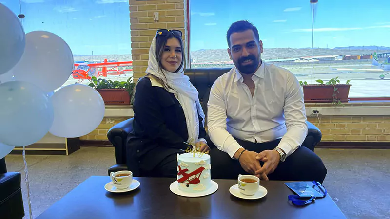 سورپرایزی برای هدیه روز مرد با پرواز تفریحی